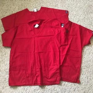 Set of 3 medical scrub tops